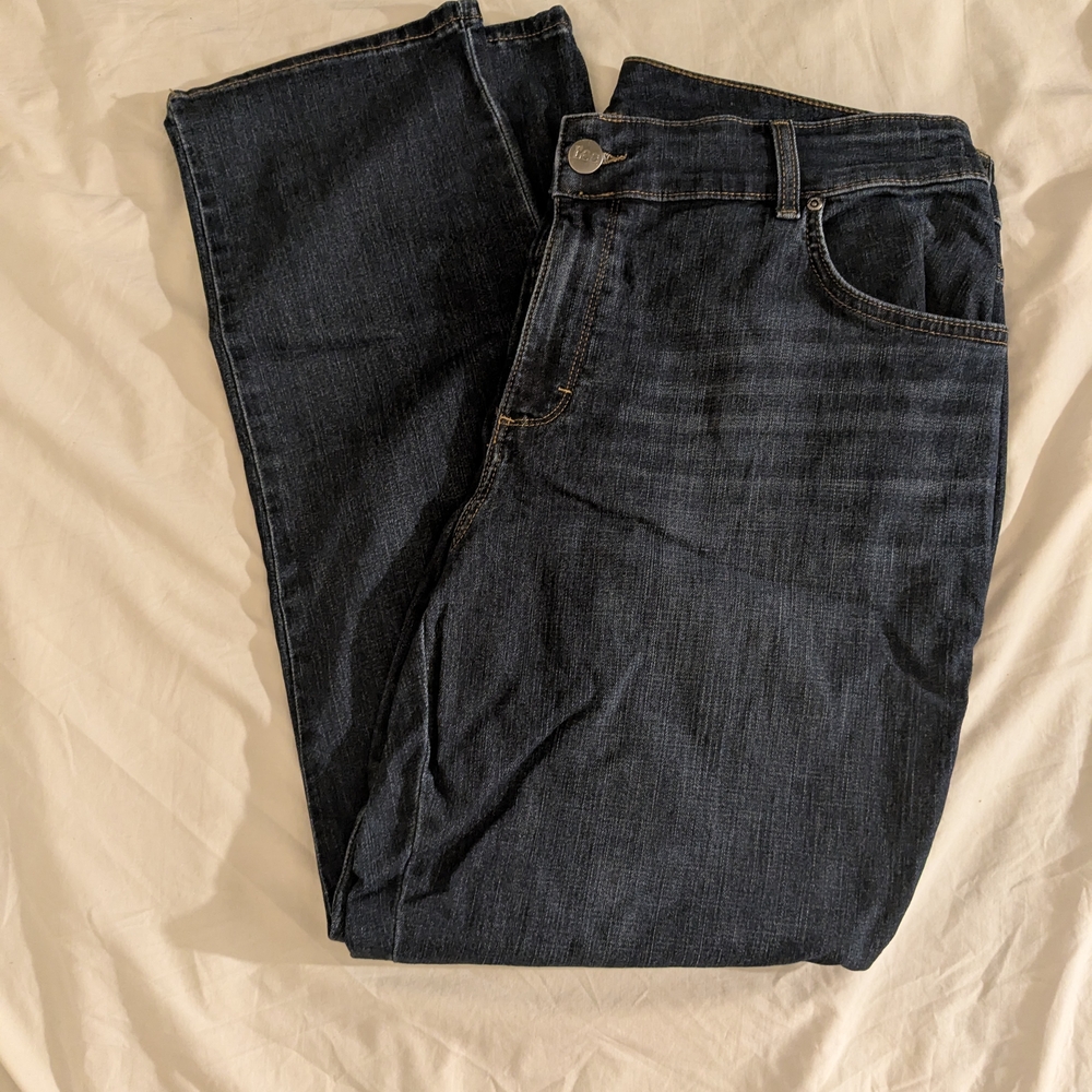 Lee Plus Relaxed Fit Straight Leg Jeans
